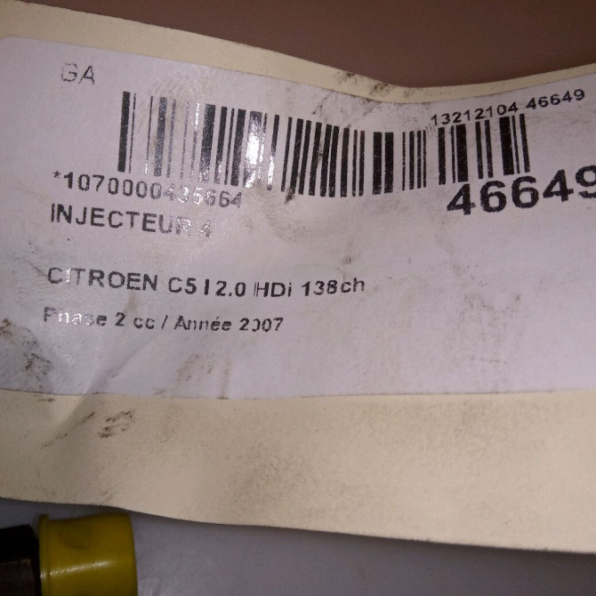 occasion CITROEN C5 I Phase 2 09-2004->06-2008 2.0 HDi 138ch 4
