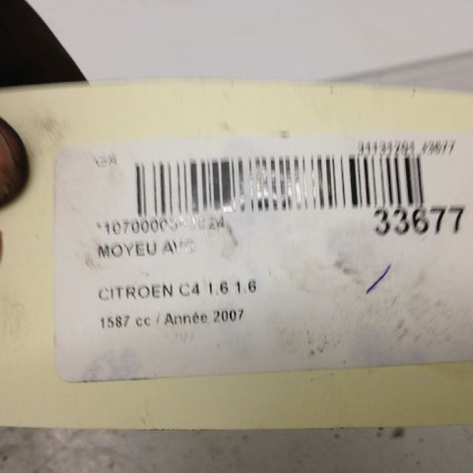 Moyeu avg occasion CITROEN C4 I Phase 1 11-2004->07-2008 1.6i 16v 1606623580 3