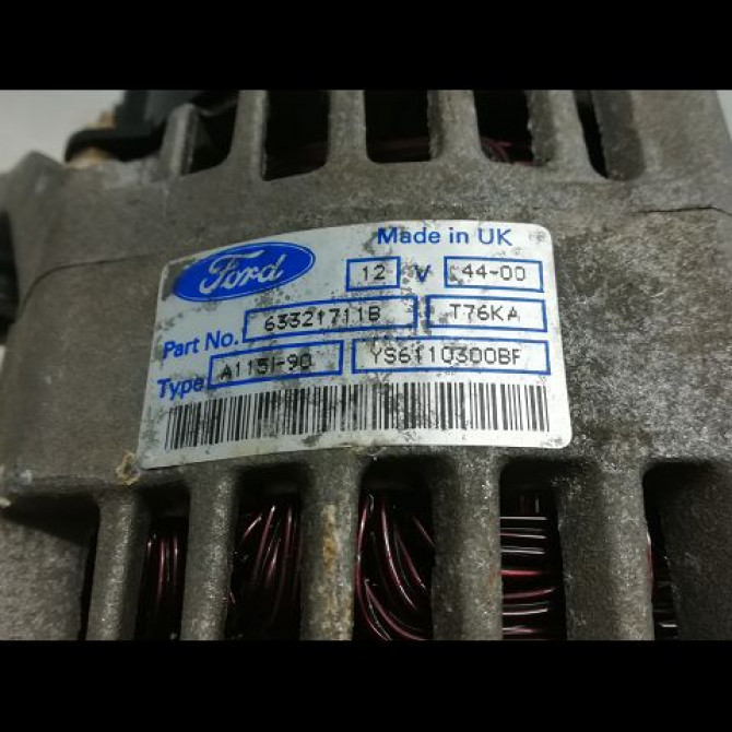 Alternateur occasion FORD FIESTA IV Phase 2 09-1999->09-2002 1.8 D 3