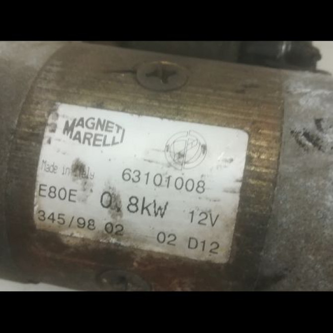 Démarreur occasion FIAT PALIO Phase 1 WEEKEND 03-1998->12-2002 1.2i 75ch 3