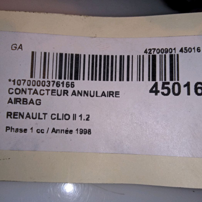 occasion RENAULT CLIO II Phase 1 03-1998->06-2001 1.2 7701045279 4