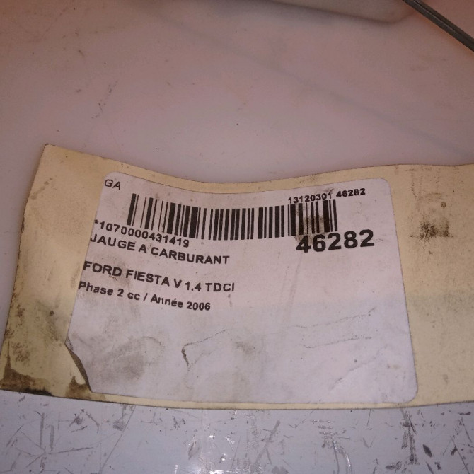 Jauge a carburant occasion FORD FIESTA V Phase 2 10-2005->10-2008 1.4 TDCI 1477201 4