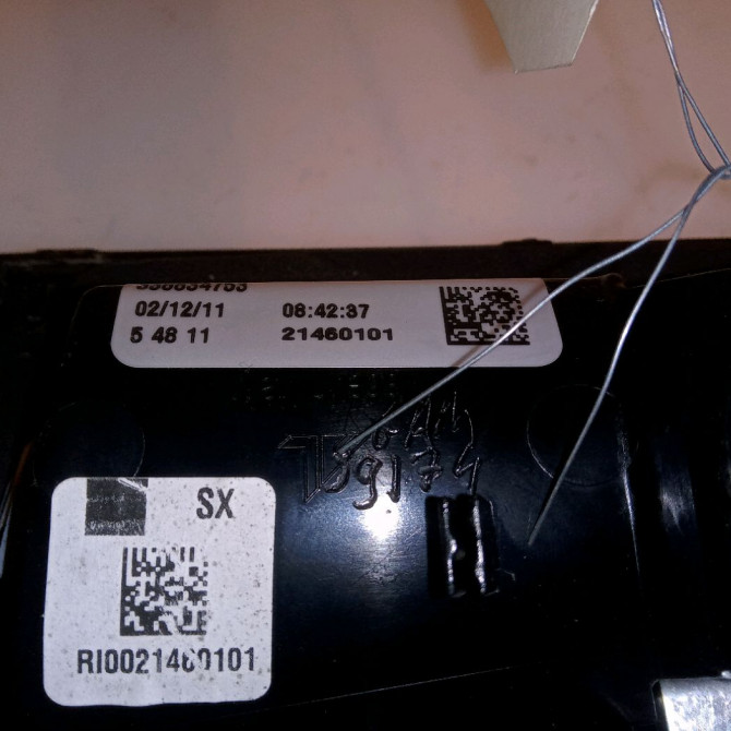 Feu arrière interieur gauche occasion OPEL ZAFIRA III Phase 1 11-2011->... 39043680 3