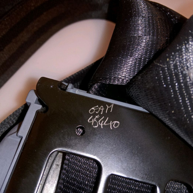 Ceinture arrière droite occasion AUDI A1 Phase 1 06-2010->03-2015 1.2 TFSI 86ch 8X0857805DV04 3