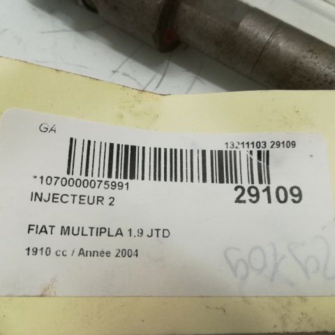 occasion FIAT MULTIPLA Phase 1 01-1999->09-2004 4