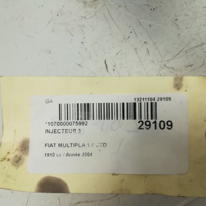 occasion FIAT MULTIPLA Phase 1 01-1999->09-2004 4