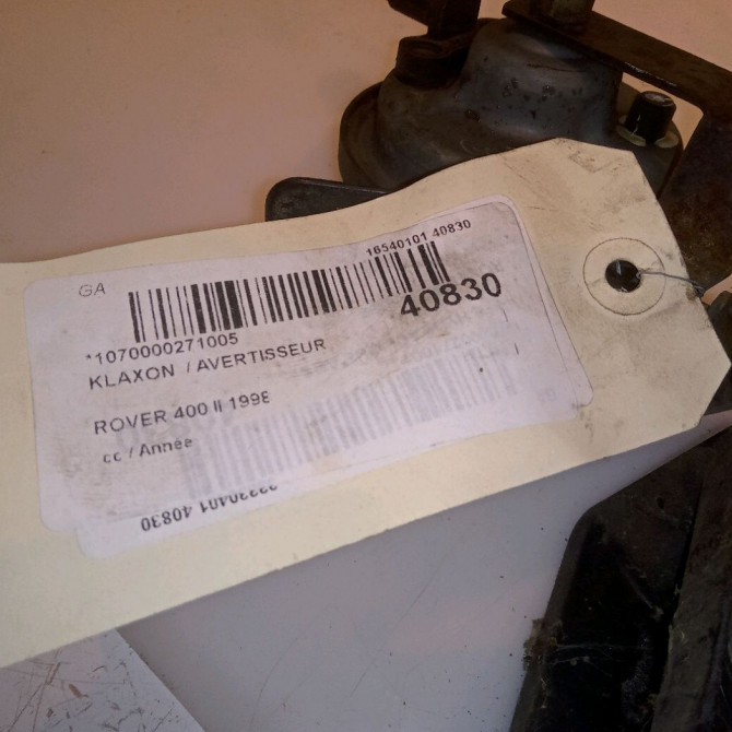 Klaxon  / avertisseur occasion ROVER 400 II YEB100810 4
