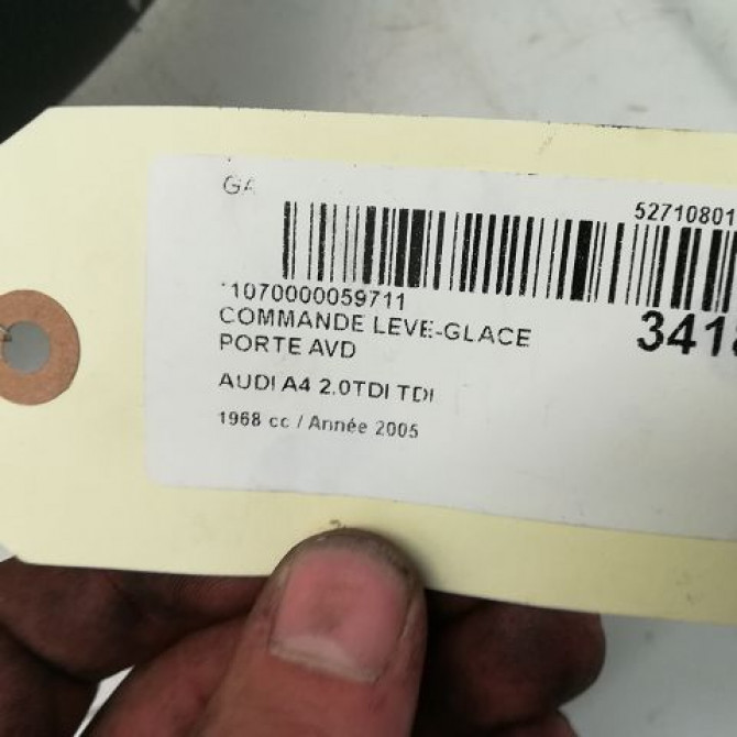 Commande lève-glace porte avant droite occasion AUDI A4 II Phase 2 09-2004->04-2008 2.0 TDi 140ch 8Z0959855C5PR 4