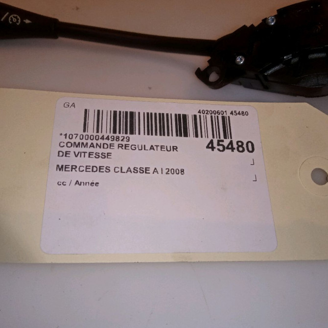 Commande regulateur de vitesse occasion MERCEDES CLASSE A I 5