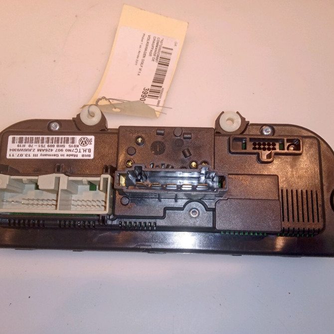 Commande de chauffage occasion VOLKSWAGEN GOLF VI Phase 1 10-2008->04-2013 1.4 TSI 16v 122ch 2