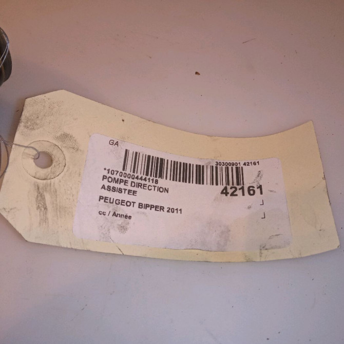 Pompe direction assistee occasion PEUGEOT BIPPER 7