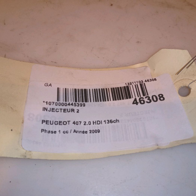 occasion PEUGEOT 407 Phase 1 04-2004->07-2008 2.0 HDI 136ch 1980K8 5