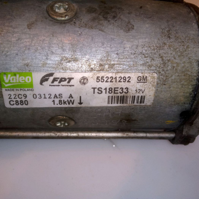 Démarreur occasion OPEL CORSA IV Phase 1 09-2006->12-2010 1.3 CDTI 75ch 93191079 6