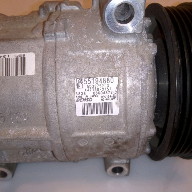 Compresseur air conditionne occasion FIAT GRANDE PUNTO III Phase 1 09-2005->12-2013 1.4i 77ch 71795854 5