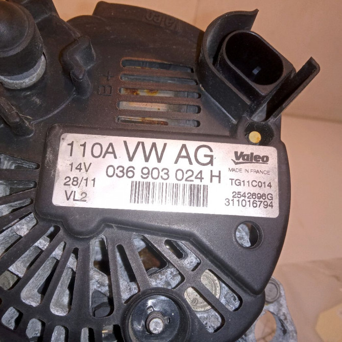 Alternateur occasion VOLKSWAGEN GOLF VI Phase 1 10-2008->04-2013 1.4 TSI 16v 122ch 36903024H 5