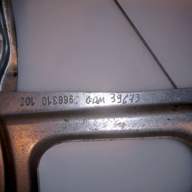 Mecanisme leve-glace arrière gauche occasion OPEL INSIGNIA 3