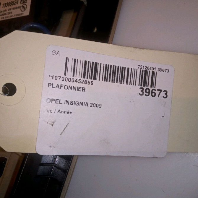 Plafonnier occasion OPEL INSIGNIA 5