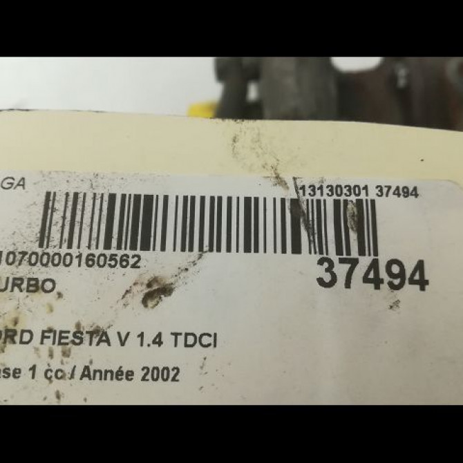 Turbo occasion FORD FIESTA V Phase 1 09-2002->10-2005 1.4 TDCI 1488986 3