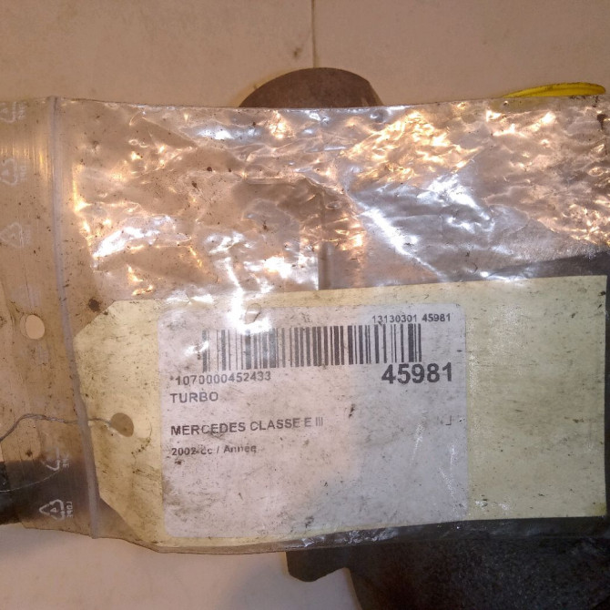 Turbo occasion MERCEDES CLASSE E III Phase 1 03-2002->06-2006 7