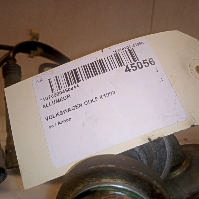 Allumeur occasion VOLKSWAGEN GOLF II 6