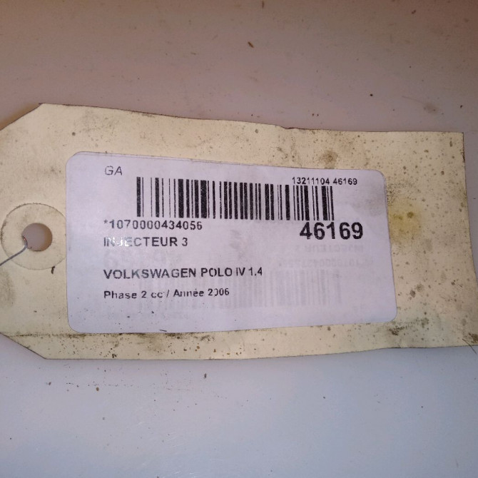occasion VOLKSWAGEN POLO IV Phase 2 05-2005->09-2009 1.4 TDI 70ch 38130073BN 5