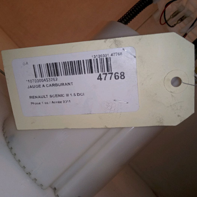 Jauge a carburant occasion RENAULT SCENIC III Phase 1 04-2009->11-2011 1.5 DCI 110ch 172020056R 5