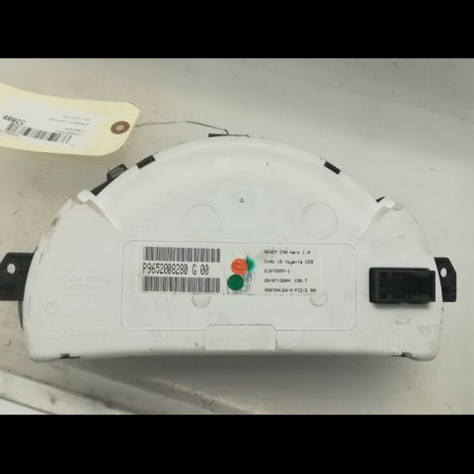 Compteur occasion CITROEN C3 I Phase 1 04-2002->10-2005 1.4 HDi 6105EV 2