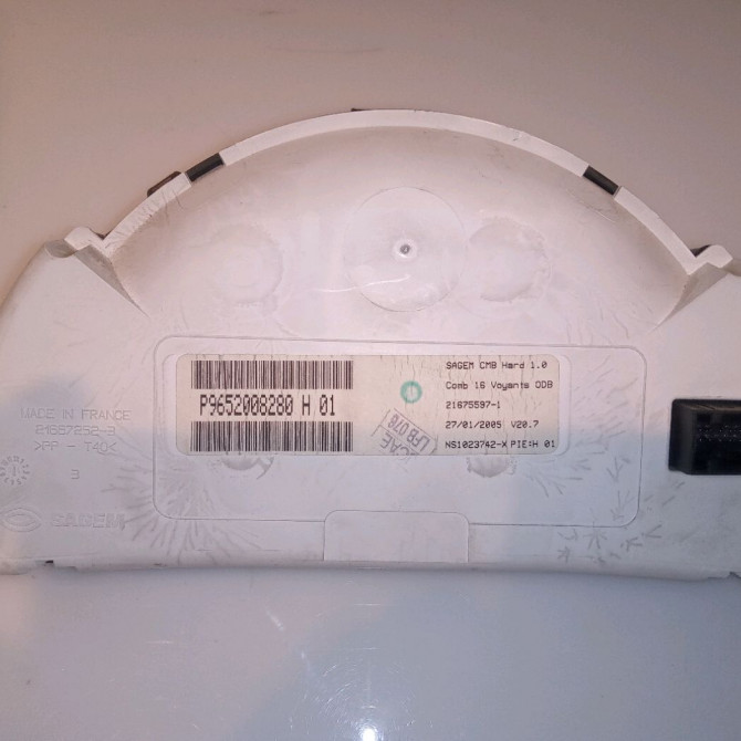 Compteur occasion CITROEN C2 Phase 1 09-2003->10-2008 1.4 HDi 6105EV 2