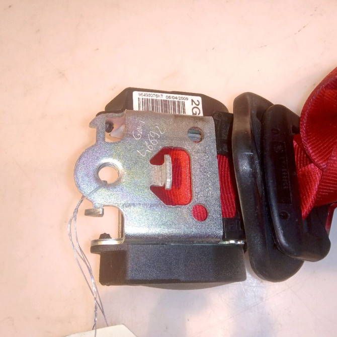 Ceinture arrière gauche occasion PEUGEOT 207 Phase 1 04-2006->06-2013 1.6 HDI 16v 90ch 8975KA 3