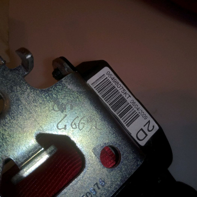 Ceinture arrière droite occasion PEUGEOT 207 Phase 1 04-2006->06-2013 1.6 HDI 16v 90ch 8975KE 3