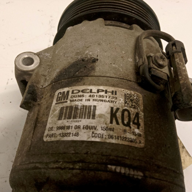 Compresseur air conditionne occasion OPEL ZAFIRA II Phase 2 01-2008->12-2014 1.7 CDTI 16v 110ch 95515264 3