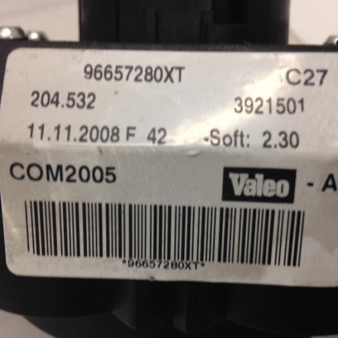 Bloc commodos occasion PEUGEOT 207 Phase 1 04-2006->06-2013 6242SL 7