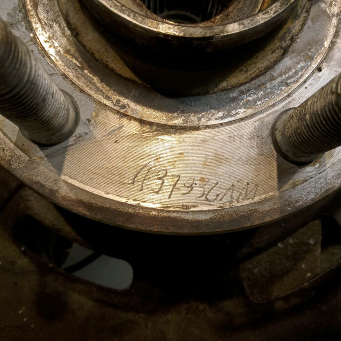 Moyeu avd occasion OPEL INSIGNIA Phase 1 01-2009->03-2013 13507374 4