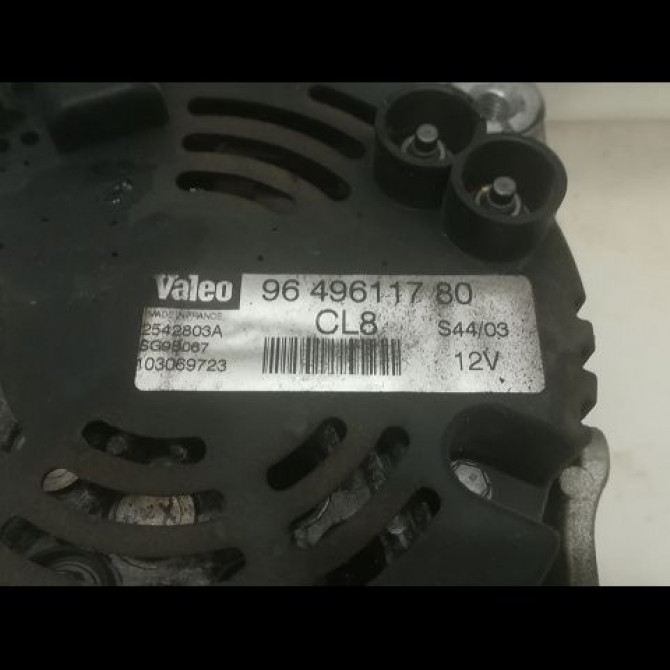 Alternateur occasion PEUGEOT 307 Phase 1 04-2001->06-2005 1.4i 16v 9801895380 4