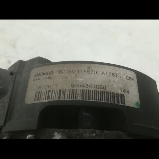 Alternateur occasion CITROEN C3 I Phase 2 10-2005->12-2010 1.6i 109ch 9801895380 4