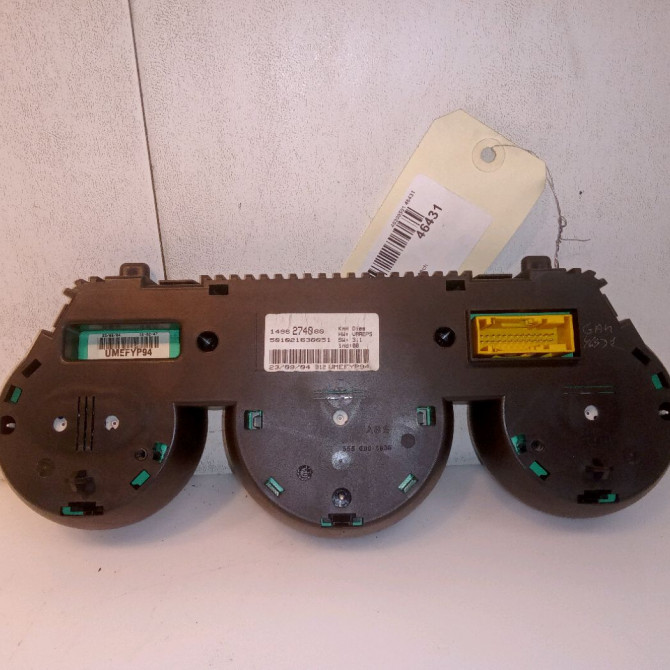 Compteur occasion PEUGEOT 807 Phase 1 06-2002->12-2014 2.0 HDI 110ch 610595 2