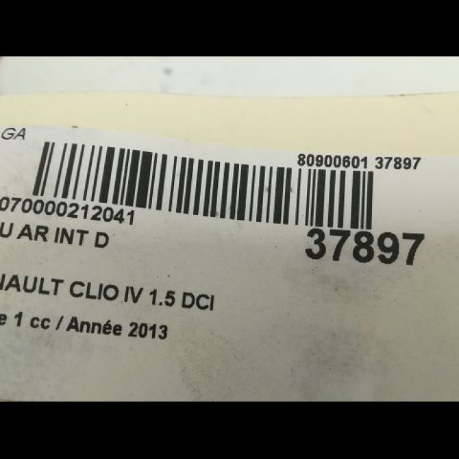 Feu arrière intérieur droit occasion RENAULT CLIO IV Phase 1 07-2012->... 1.5 DCI 90ch 3