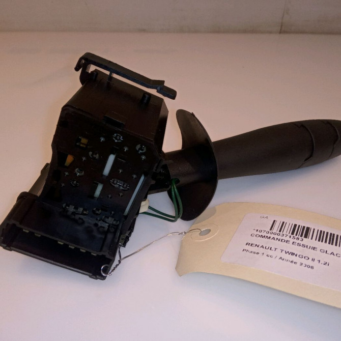 Commande essuie glace occasion RENAULT TWINGO II Phase 1 06-2007->11-2011 1.2i 60ch 7701048915 2