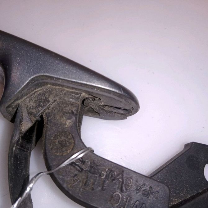 Poignee ext porte arg occasion VOLKSWAGEN PASSAT IV Phase 2 10-2000->03-2005 1.9 TDI 130ch 3B0837207GGRU 3