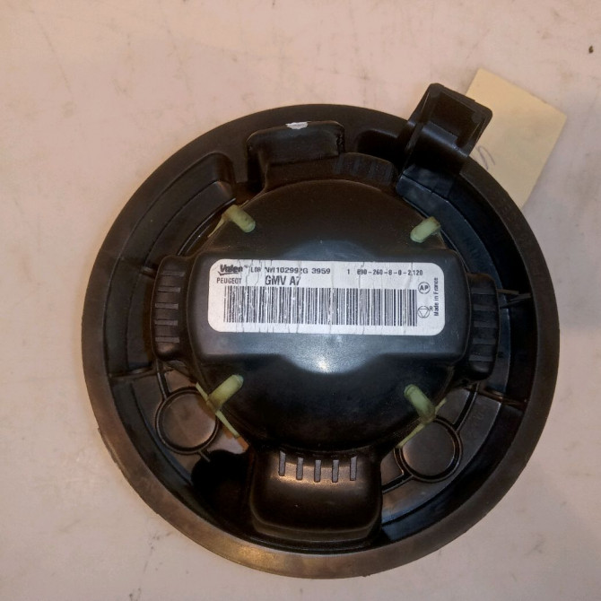 Ventilateur de chauffage occasion PEUGEOT 207 Phase 1 04-2006->06-2013 1.6 HDI 16v 110ch 6441V5 2