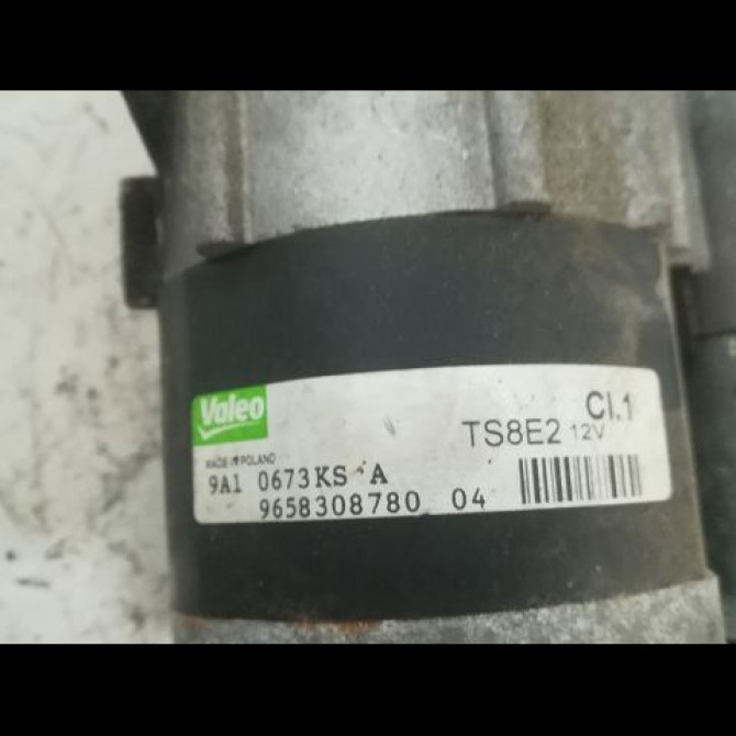 Démarreur occasion PEUGEOT 206 + Phase 1 03-2009->05-2013 1.4i 75ch 3