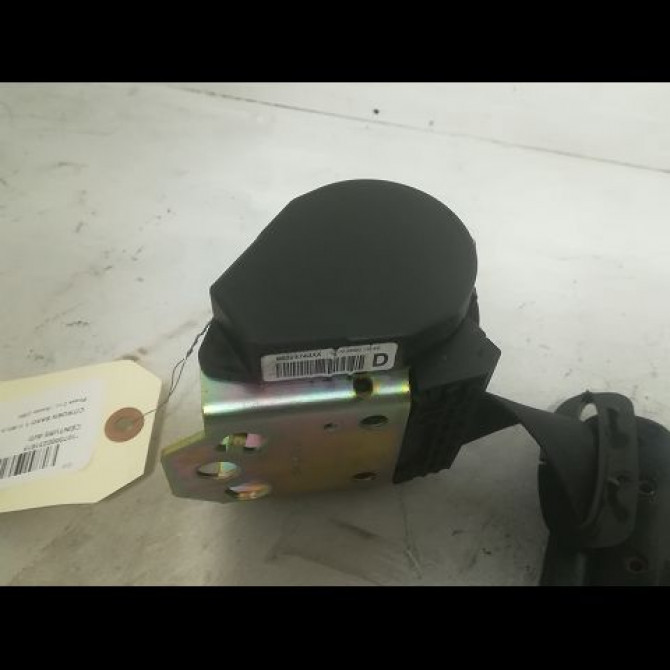 Ceinture avant droite occasion CITROEN SAXO Phase 2 09-1999->12-2004 1.1i 60ch 8973Y2 3