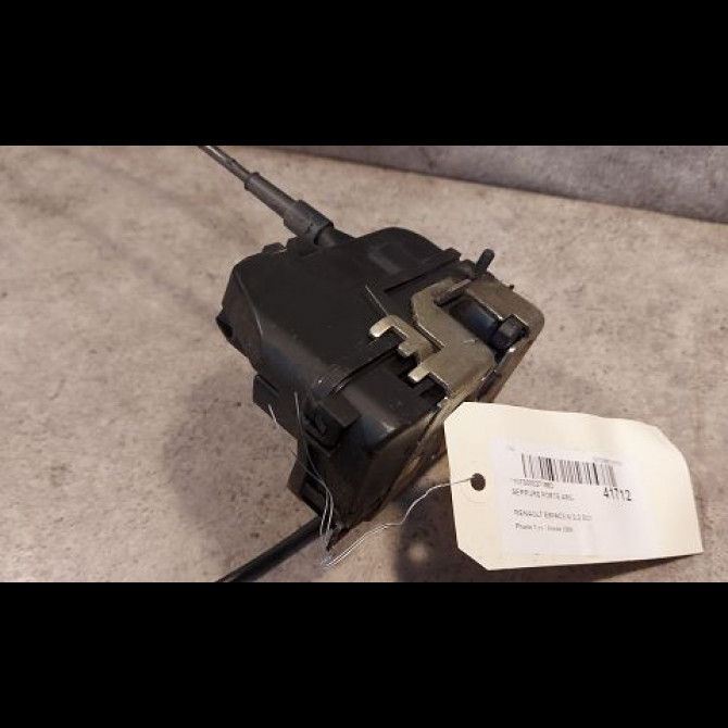 Serrure porte arg occasion RENAULT ESPACE IV Phase 1 09-2002->03-2006 2.2 DCI 150ch 8200017963 2