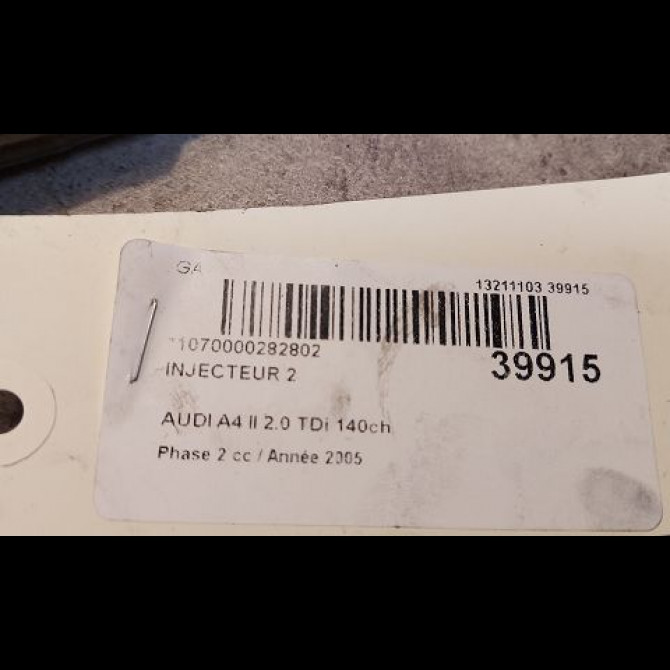 occasion AUDI A4 II Phase 2 09-2004->04-2008 2.0 TDi 140ch 6B133551T 3