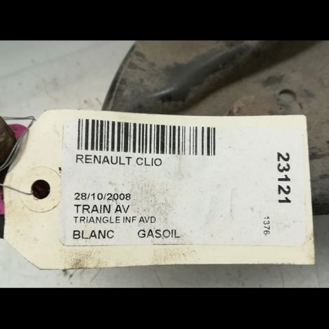 Triangle inf avd occasion RENAULT CLIO CAMPUS II Phase 1 07-2006->07-2009 1.5 DCI 65ch 8200942408 3