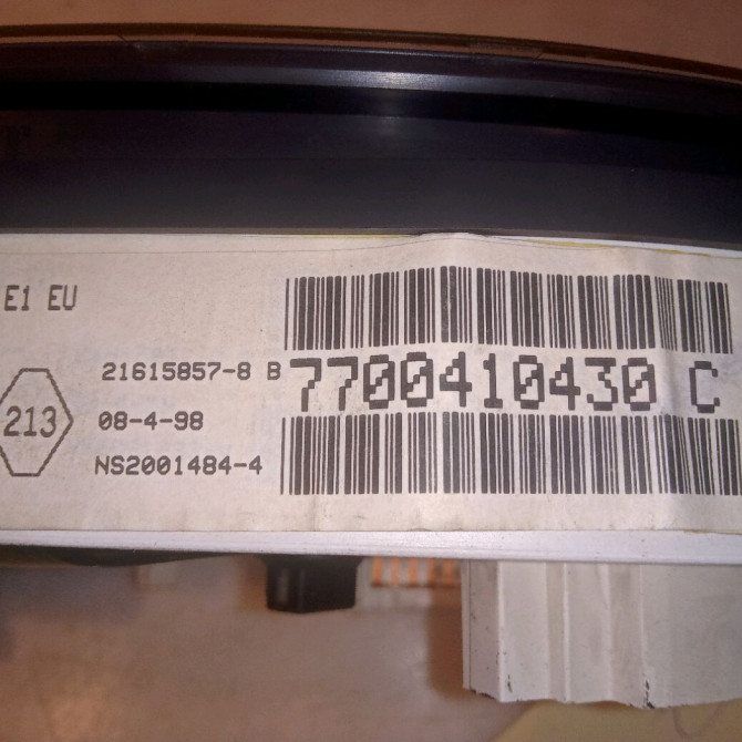 Compteur occasion RENAULT CLIO II Phase 1 03-1998->06-2001 1.2 7700410431 3