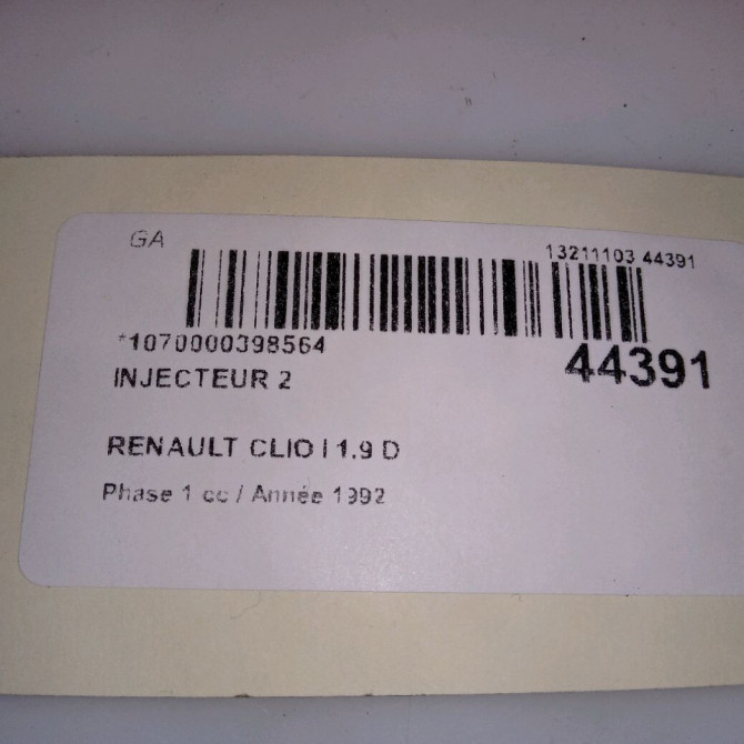 occasion RENAULT CLIO I Phase 1 06-1990->03-1994 1.9 D 7701033826 3