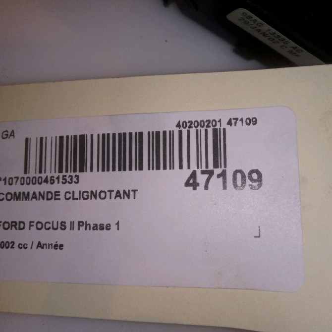Commande clignotant occasion FORD FOCUS II Phase 1 09-2004->12-2007 1099016 4