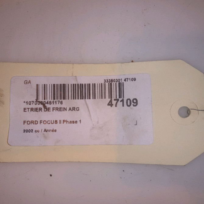 Etrier de frein arrière gauche occasion FORD FOCUS II Phase 1 09-2004->12-2007 1478419 4