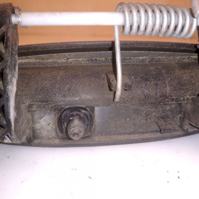 Poignee ext porte arg occasion DACIA SANDERO I Phase 1 06-2008->10-2012 1.4 MPI 75ch 806074969R 4